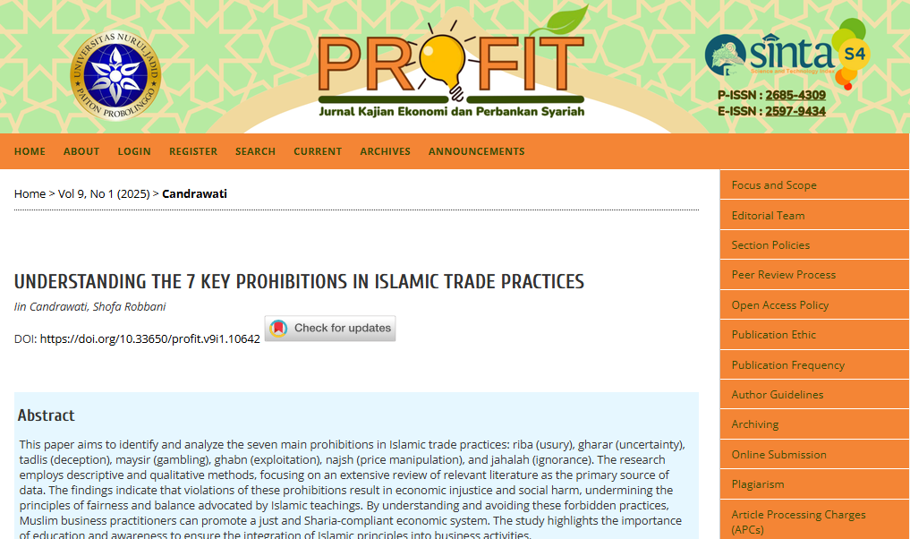 UNDERSTANDING THE 7 KEY PROHIBITIONS IN ISLAMIC TRADE PRACTICES