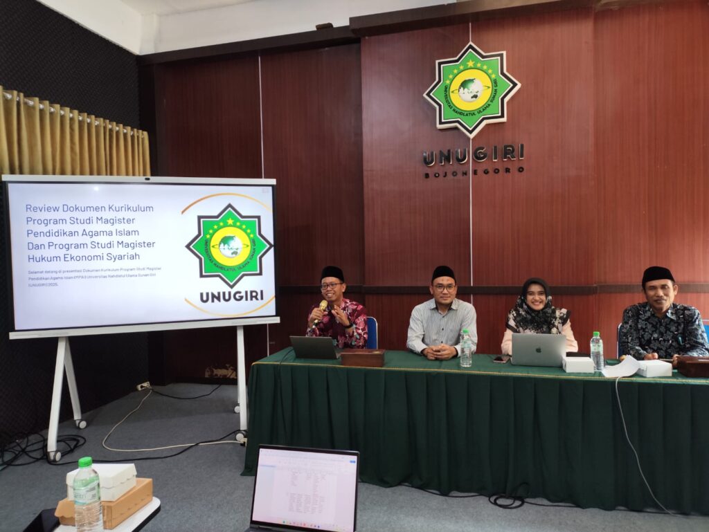 Prodi MHES Mantapkan Kurikulum Baru di Forum Pleno Dir. AKK UNUGIRI